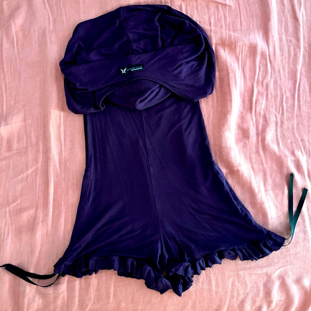 Warrior Within Katana Romper Dark Purple purple Size Small